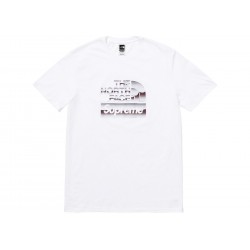 supreme white tee shirt