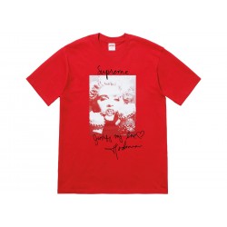 supreme red t shirt